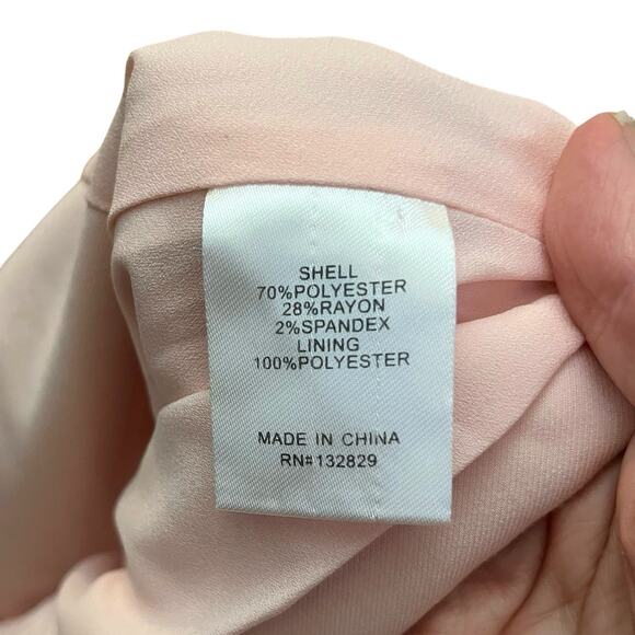 Lovers And Friends Daphne Crop Top XS Tulip Pink Puff Sleeve Coquette Princess - Picture 8 of 9